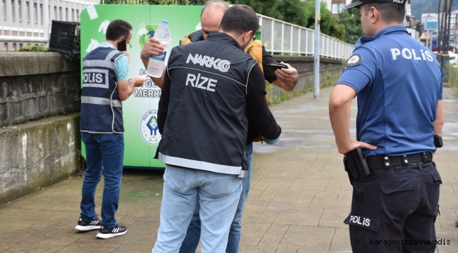 Rize'de okul çevrelerinde denetim artırıldı