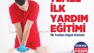 Temel ilk yardım eğitimleri için kayıtlar başladı