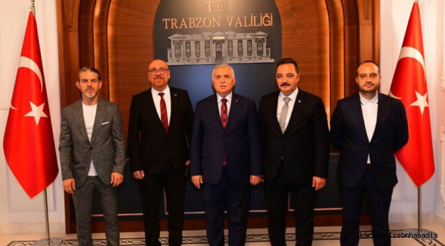 TİMBİR ve BHA’dan Trabzon Valisi Aziz Yıldırım’a ziyaret