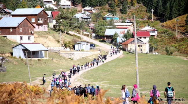 1600 rakımlı doğa cennetinde unutulmaz bir hatıra