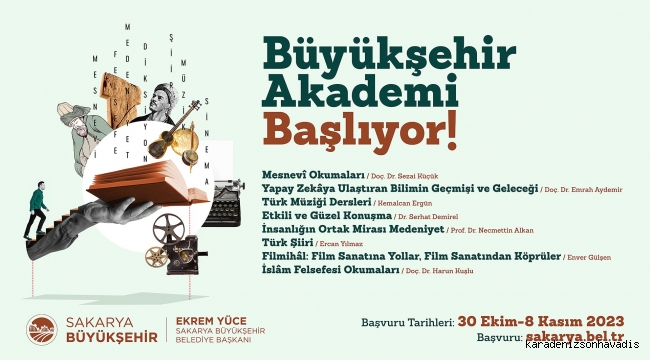 Büyükşehir Akademi’de güz dönemi kayıtları başladı