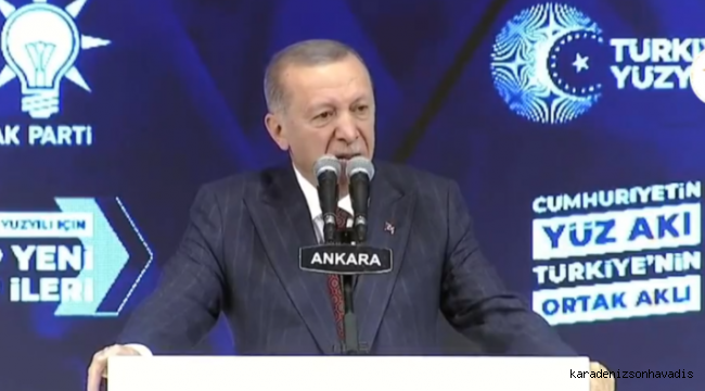 Cumhurbaşkanı Erdoğan: Türkiye, AK Partinin kılavuzluğunda, yeni bir dönemin eşiğindedir