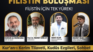 'Filistin Buluşması' düzenlenecek