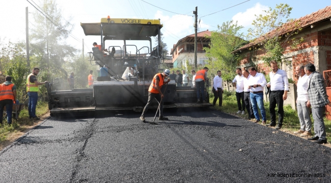 Gölkent Mahallesi'nde asfalt çalışmaları devam ediyor