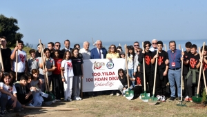 Kdz. Ereğli Belediyesi, Cumhuriyetin 100. Yılına Özel 100 Fidan Dikti