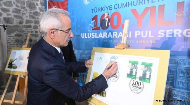 PTT'den Türkiye Cumhuriyeti'nin 100'üncü yılına özel pul