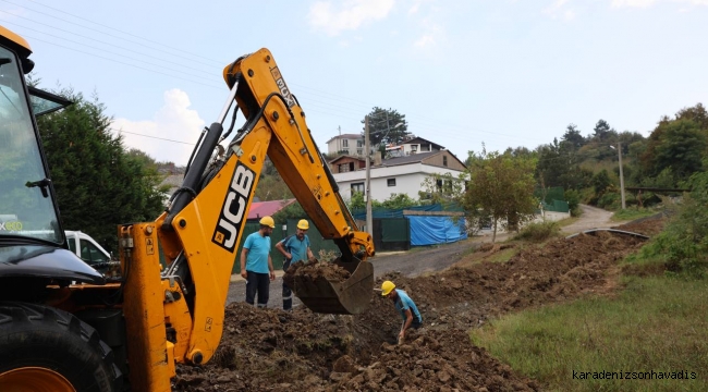 Sapanca Göl Mahallesi’nde altyapı çalışmaları aralıksız devam ediyor