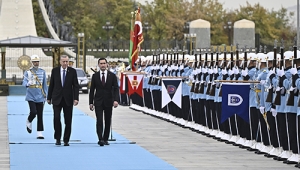 Türkmenistan Devlet Başkanı Berdimuhammedov Cumhurbaşkanlığı Külliyesinde