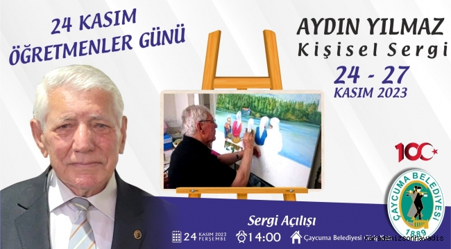 Aydın Yılmaz’dan Öğretmenler Günü sergisi