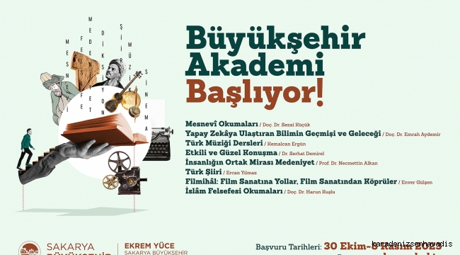 Büyükşehir Akademi’de başvuru sonuçları açıklandı