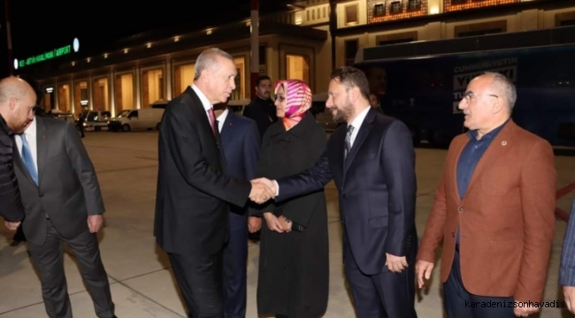 Cumhurbaşkanı Erdoğan ana-baba ocağı Güneysu’da