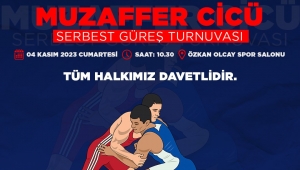 MUZAFFER CİCÜ SERBEST GÜREŞ TURNUVASI YAPILACAK