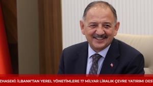 Bakan'dan Belediyelere Müjde