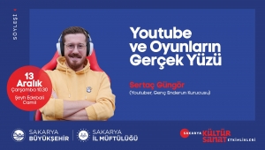 Çocuklar 'Youtube ve Oyunların Gerçek Yüzü' söyleşinde buluşacak