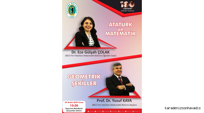 Matematik konferansı düzenleniyor