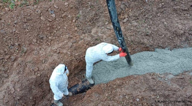 BELEDİYE SU VE KANALİZASYON İŞLERİ, ALT YAPI ÇALIŞMALARINI SÜRDÜRÜYOR