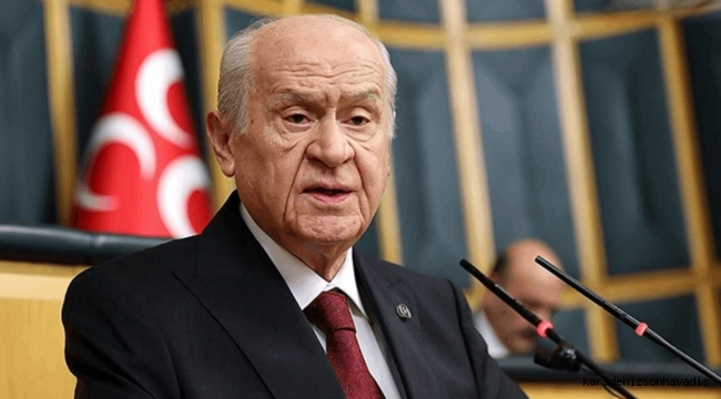 MHP lideri Bahçeli'den CHP'ye tepki: DEM'den medet umanların sonu sandıkta hüsrandır