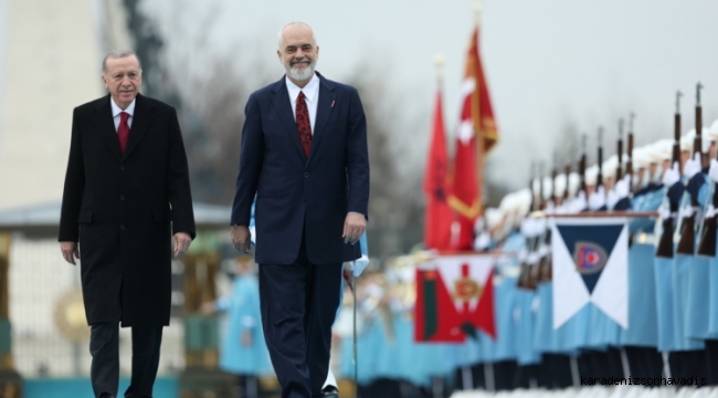 Arnavutluk Başbakanı Edi Rama, Ankara’da