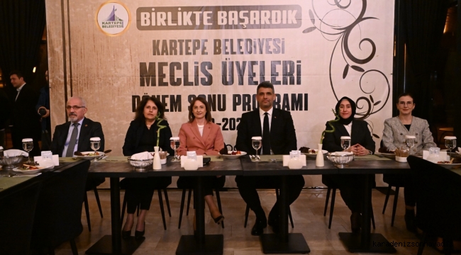 Başkan Kocaman'dan meclis üyelerine veda progmanı