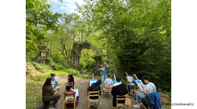 Su kemerlerine sanatla yolculuk