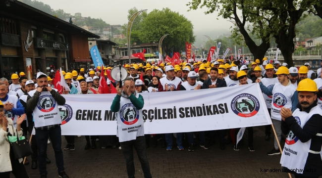 1 MAYIS EMEĞİN BAŞKENTİ’NDE COŞKUYLA KUTLANDI