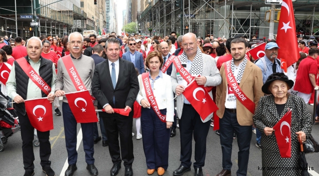 ATO'dan Türk Günü Yürüyüşünde Filistin'e Destek Mesajı