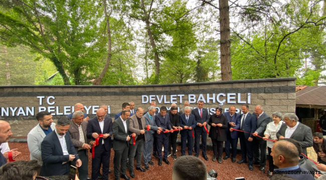 DEVLET BAHÇELİ SOSYAL TESİSLERİ AÇILIŞI