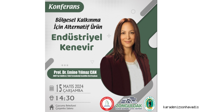 Endüstriyel kenevir konferansı yapılıyor