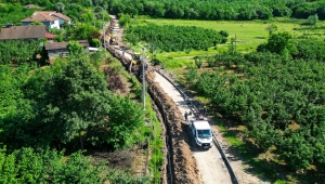 Hendek’e kazandırılan 5 bin 200 metrelik yeni altyapı ağı 12 mahalleye hizmet edecek