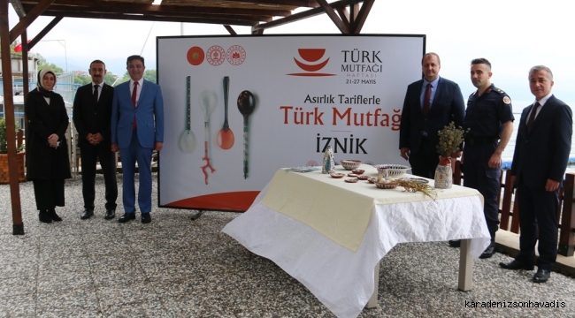 İznik'te Türk mutfağı haftası etkinliği gerçeklelti