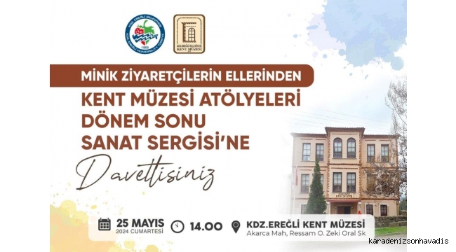 Kent Müzesi’nde dönem sonu sergisi açılacak