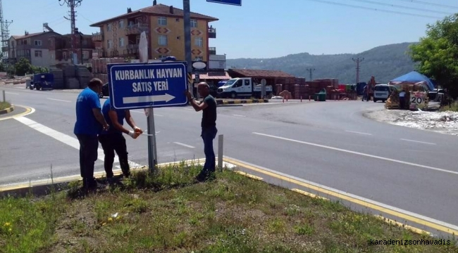 Kurbanlık Hayvan Satış Ve Kesim Yerleri Hakkında Duyuru