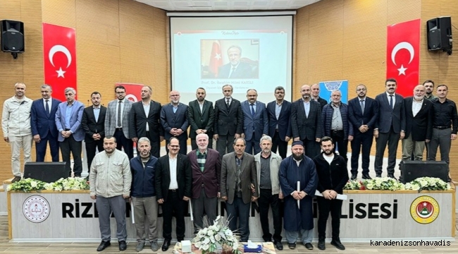 PROF.DR. KARSLI'DAN MEMLEKETİNDE KONFERANS 