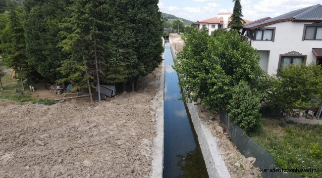 Arifbey Deresi Islah Çalışmaları Tüm Hızıyla Sürüyor…