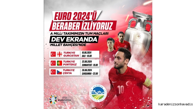 Büyükşehir EURO2024 için dev ekran kuruyor