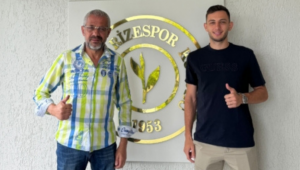 Çaykur Rizespor’un yıldızı Giannis: Yeşil-mavi kulübe başarılar kazanmaya geldim