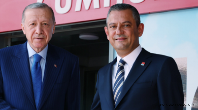 Erdoğan Özel'e iadeiziyaret gerçekleştirdi