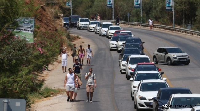 Fethiye’ye 150 bin araç giriş yaptı