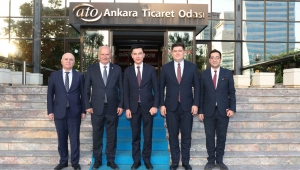Özbekistan Yatırımlar, Sanayi ve Ticaret Bakan Yardımcısı'ndan ATO'ya Ziyaret