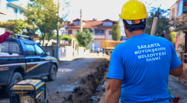 Söğütlü’nün 25 kilometrelik altyapısı için ilk adım tamam