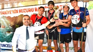 ÇAYKUR Spor Rafting U19 Erkekler Tunceli’de şampiyon oldu