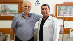 Elazığ'dan Gaziantep'e gelen hasta, şifayı SANKO Üniversitesi'nde buldu