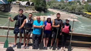 Tunceli’de nefes kesen rafting yarışları; Rize ekibi Türkiye 2’incisi