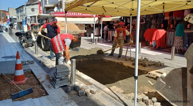  Yol açma ve asfalt yama çalışmaları devam ediyor