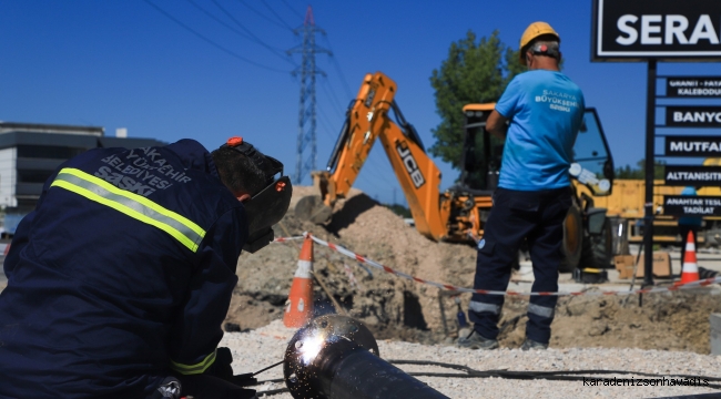 Arifiye Arifbey Mahallesi’ne yeni içme suyu hattı