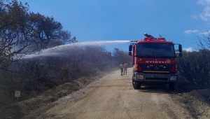 Büyükşehir'den yangına anında müdahale