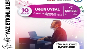 Cumartesi Akşamı Uğur Uysal Konserine Davetlisiniz