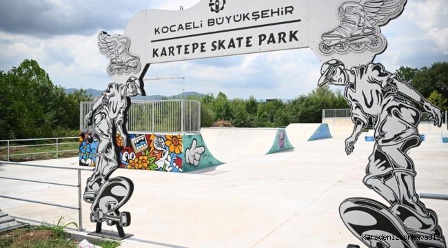 Kartepe Skate Park'da son dokunuşlar 