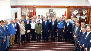 Rize Valisi Baydaş başkanlığında İl İdare Şube Başkanları toplantısı yapıldı