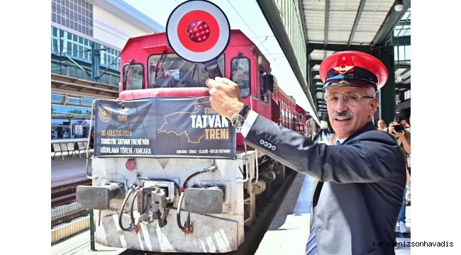 Turistik Tatvan Treni yola çıktı